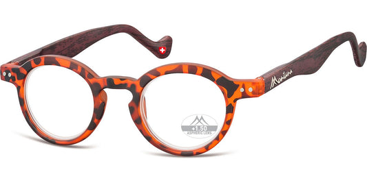 Montana leesbril MR69A Oranje is verkrijgbaar in 3 kleuren.