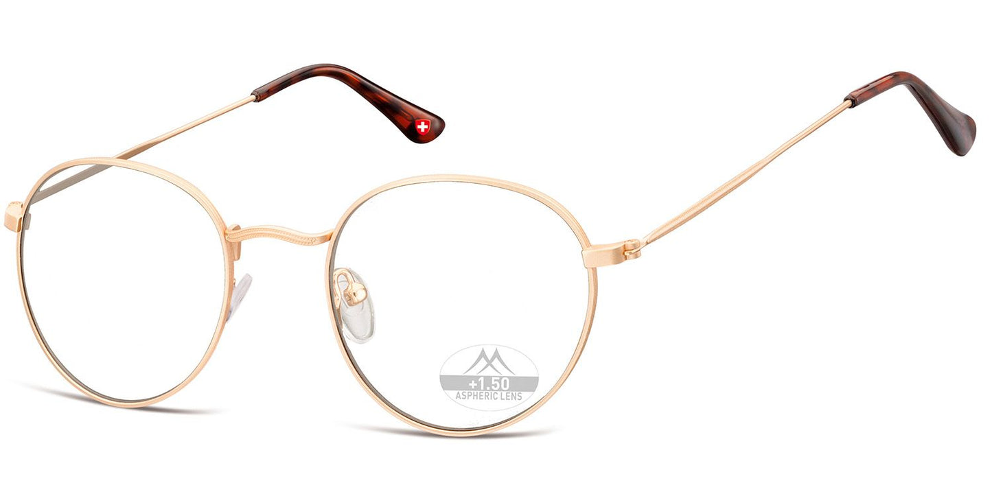 Montana Leesbril MR54A Gold