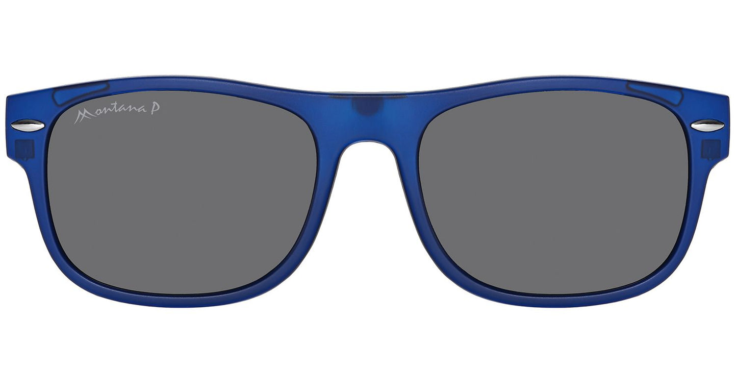 Montana Leesbril/zonnebril MRC1B+ Clip-on Blauw