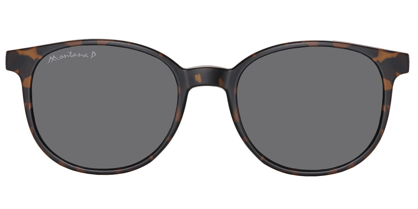 Montana Leesbril/zonnebril MRC2A + Clip-on Turtle