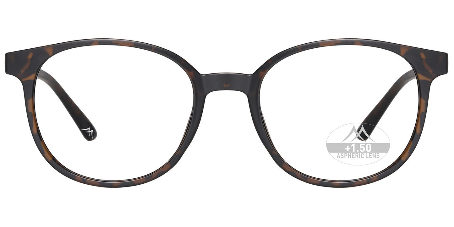 Montana Leesbril/zonnebril MRC2A + Clip-on Turtle