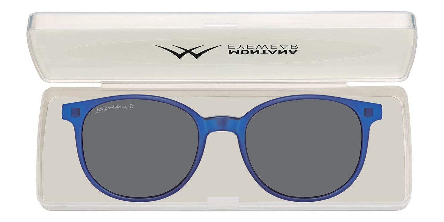 Montana Leesbril/zonnebril MRC2B + Clip-on Blauw