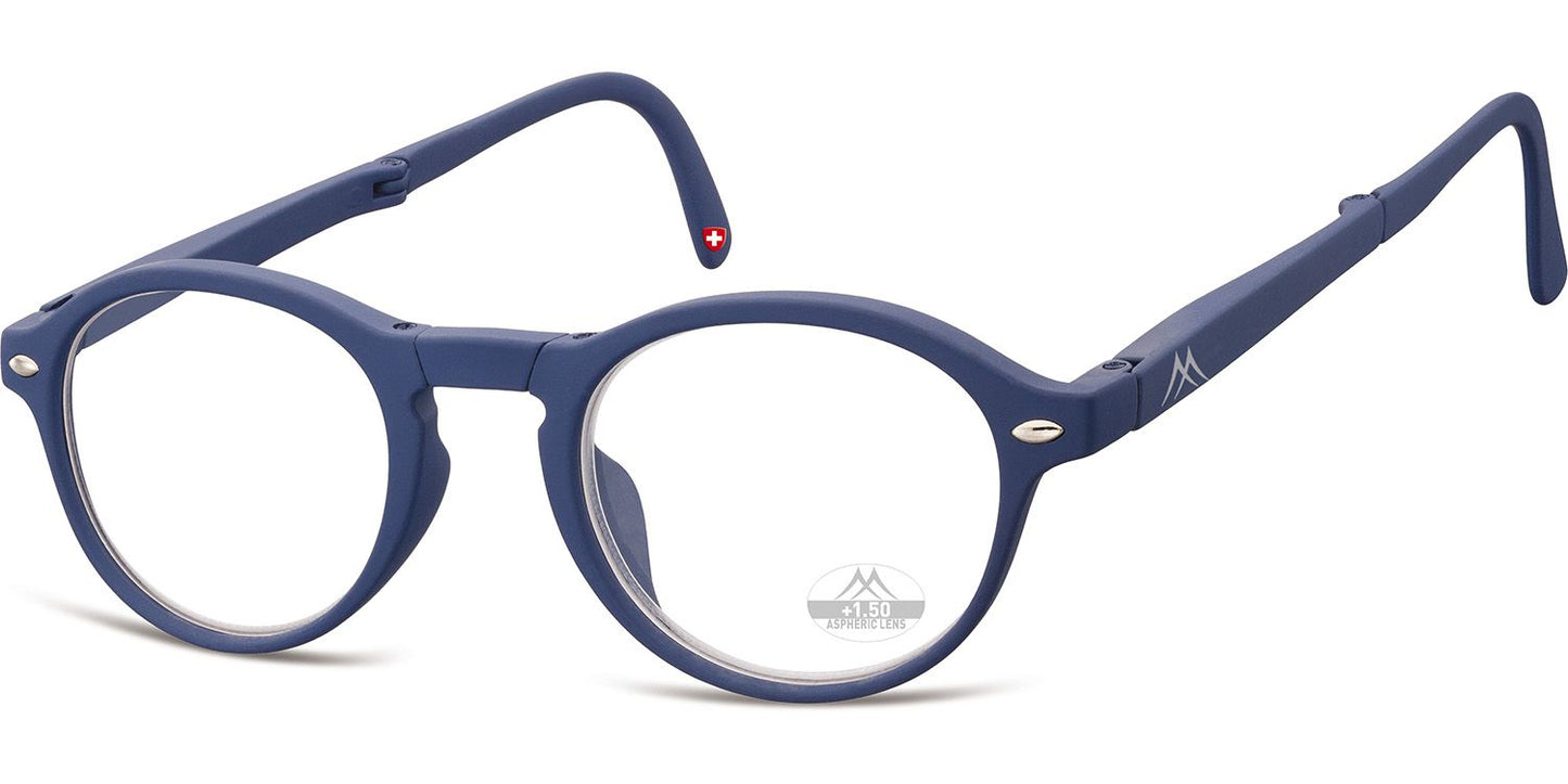 Montana Opvouwbare Leesbril BOX66B Blauw