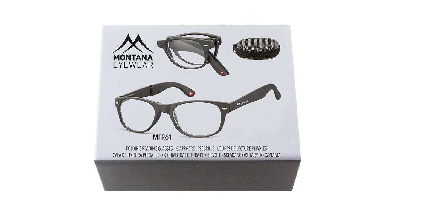 Montana Leesbril MFR61 Zwart