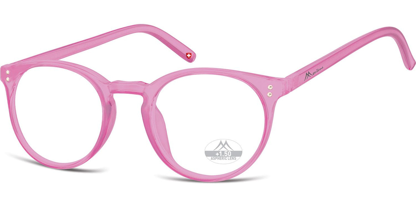 Montana Leesbril MR55F Milky Roze