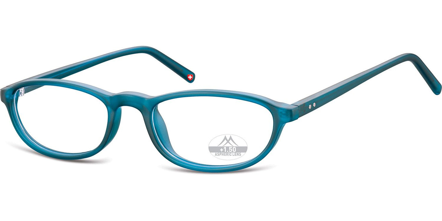 Montana Leesbril MR57B Mat Blauw