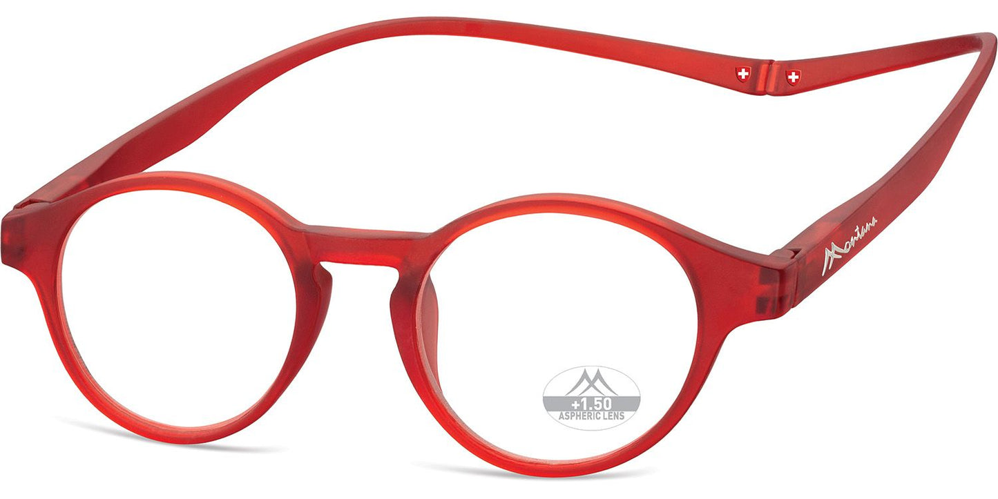 Montana Leesbril MR60D Rood Magneetbril