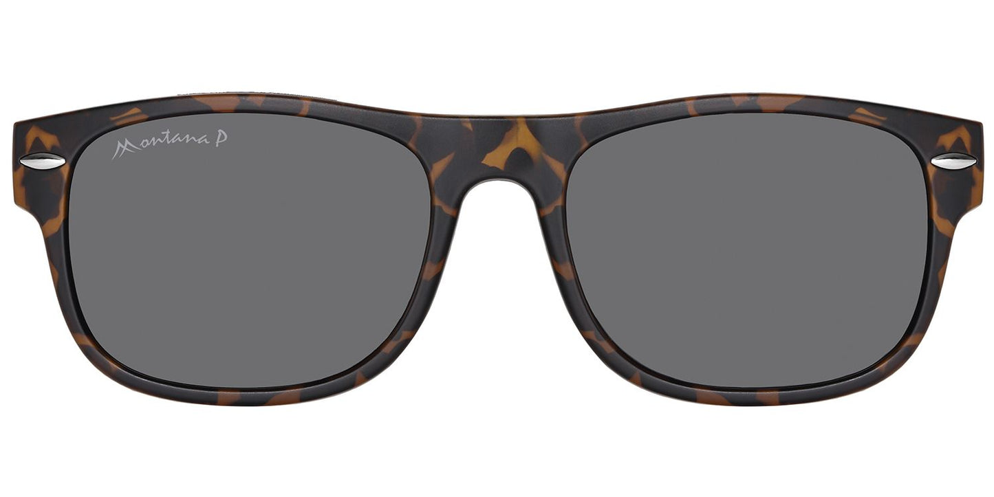 Montana Leesbril/zonnebril MRC1A + Clip-on Turtle