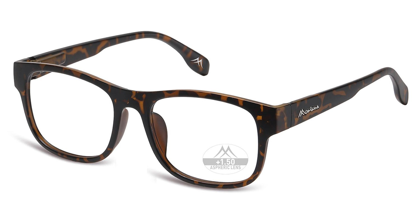 Montana Leesbril/zonnebril MRC1A + Clip-on Turtle