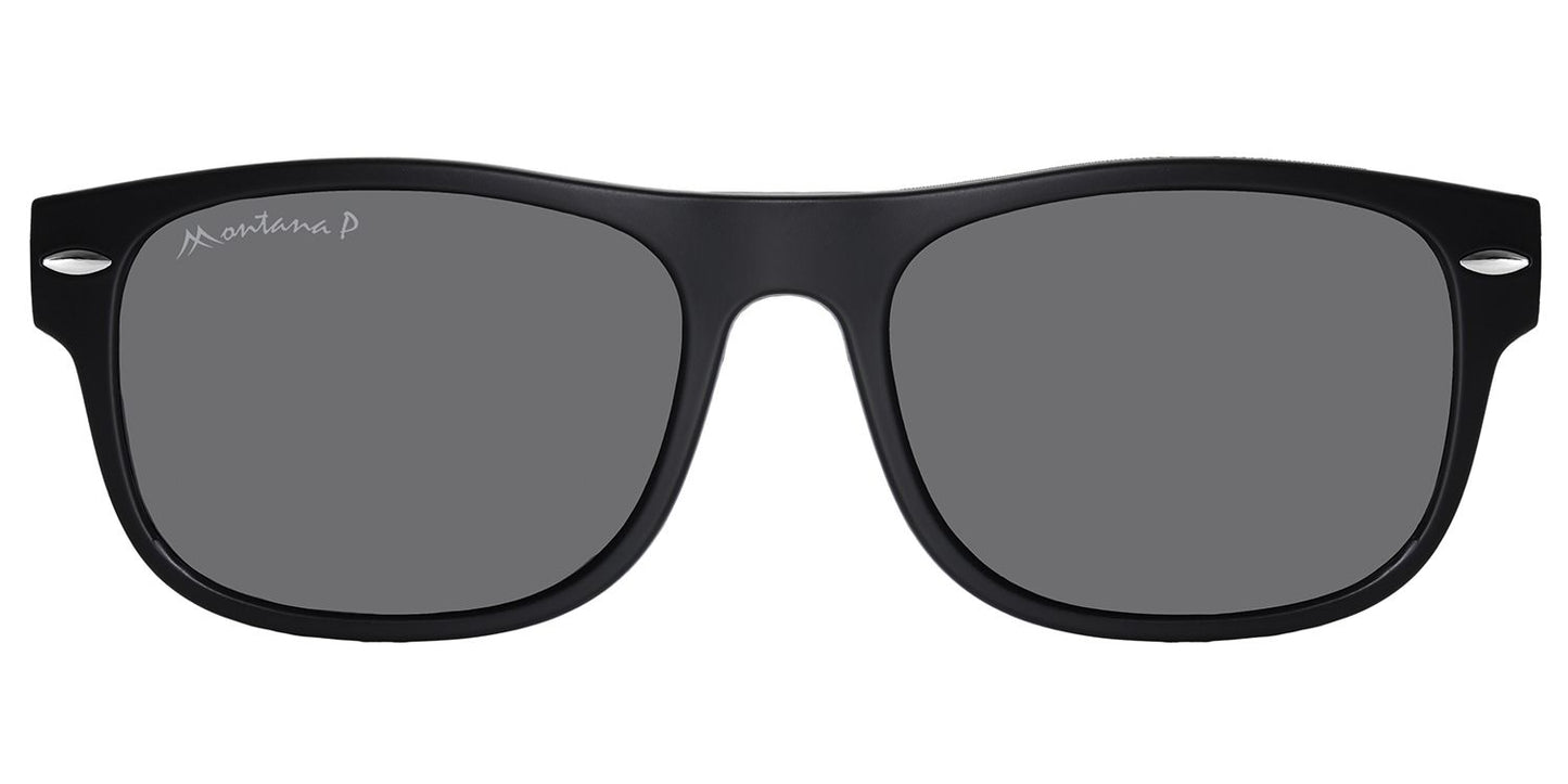 Montana Leesbril/zonnebril MRC1 + Clip-on Zwart