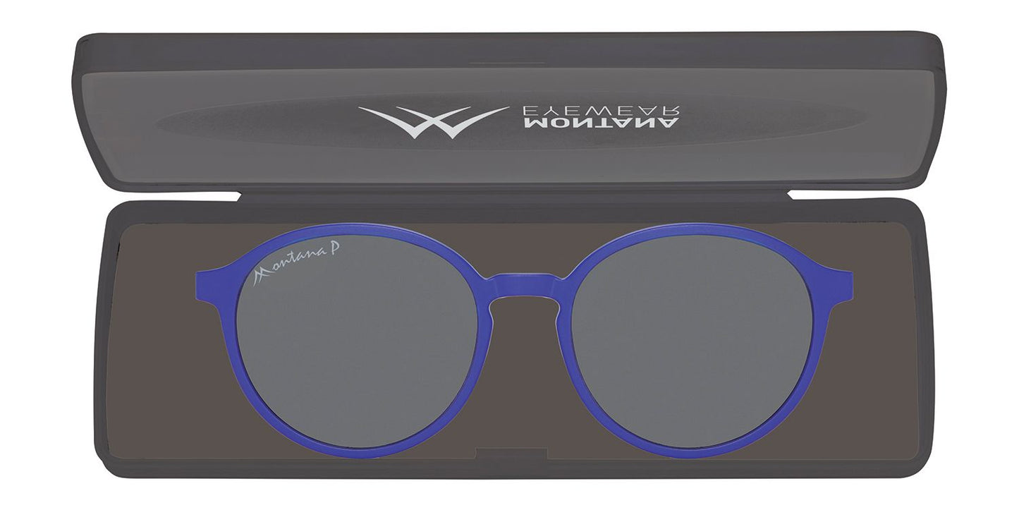Montana Leesbril/zonnebril MRC4B + Clip-on Blauw