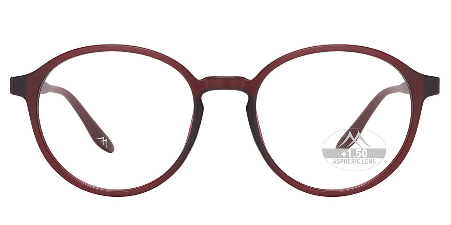 Montana Leesbril/zonnebril MRC4C + Clip-on Rood