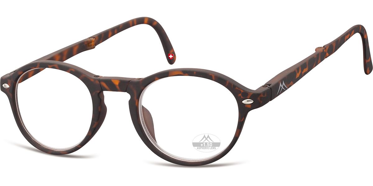 Montana Opvouwbare Leesbril BOX66A Turtle