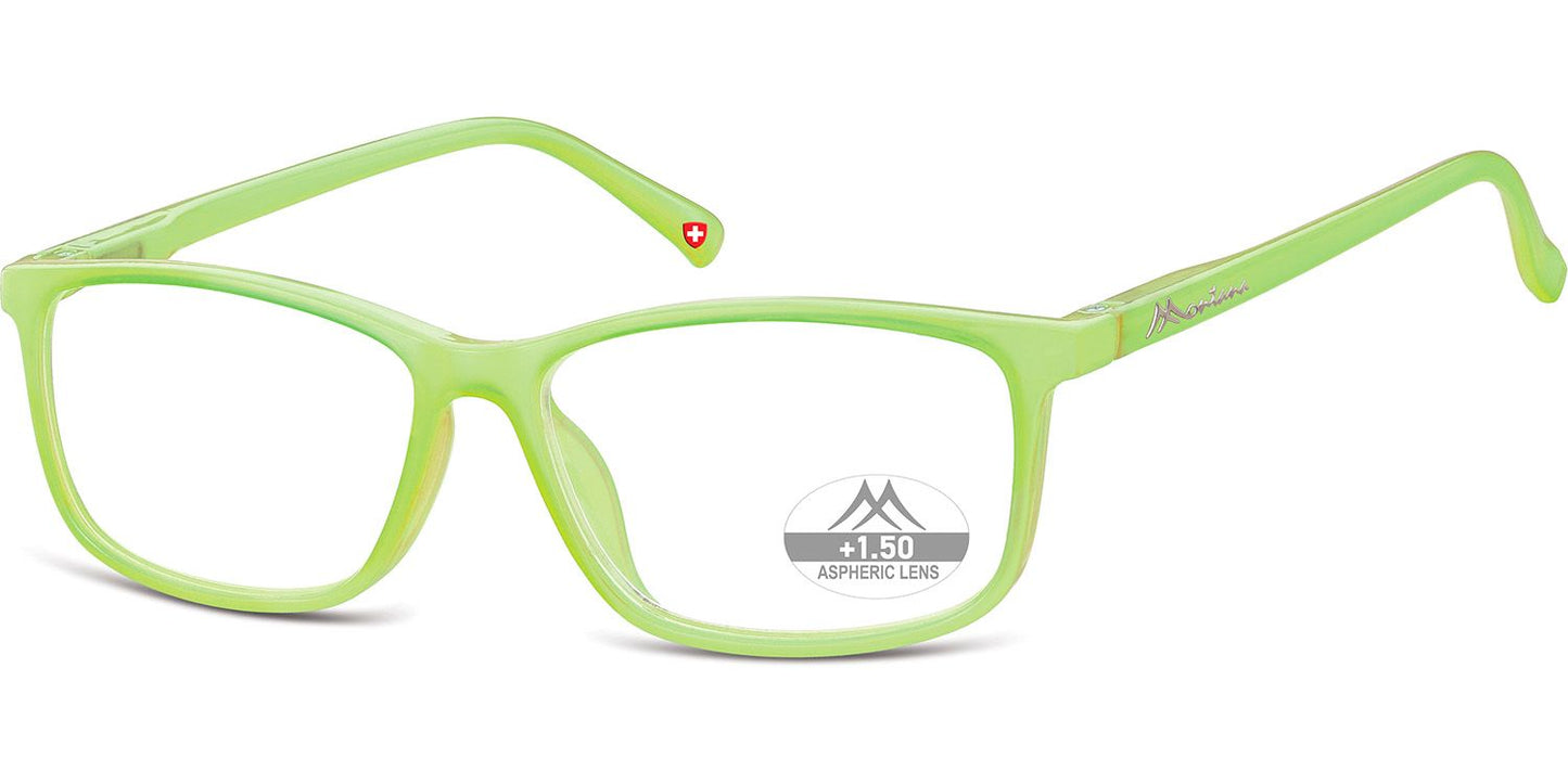 Montana Leesbril MR62D Milky Groen