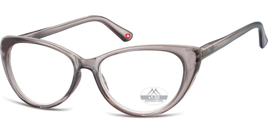 Montana Leesbril MR64F Transparant Grijs