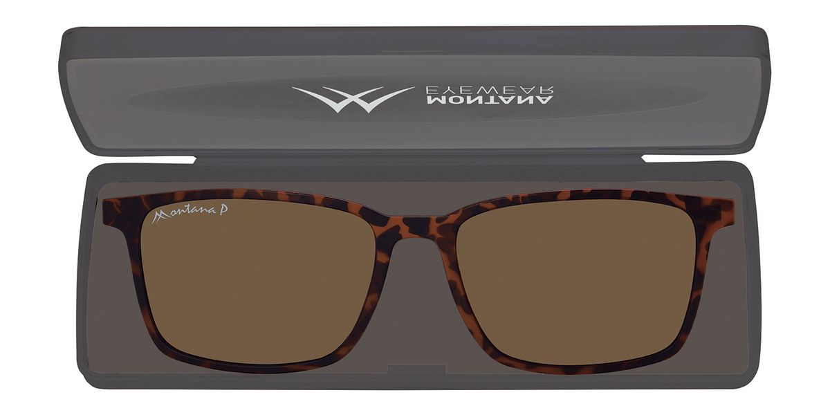 Montana Leesbril/zonnebril MRC3A + Clip-on Turtle