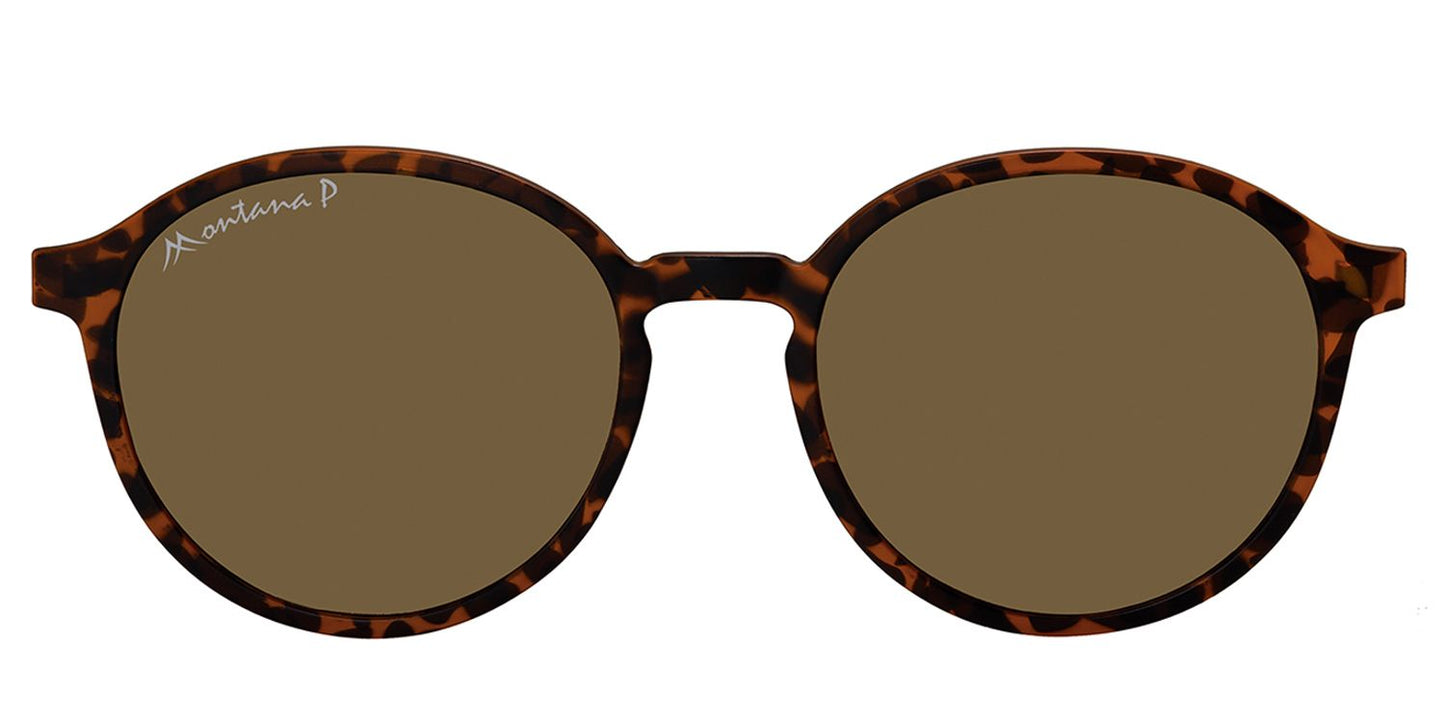 Montana Leesbril/zonnebril MRC4A + Clip-on Turtle